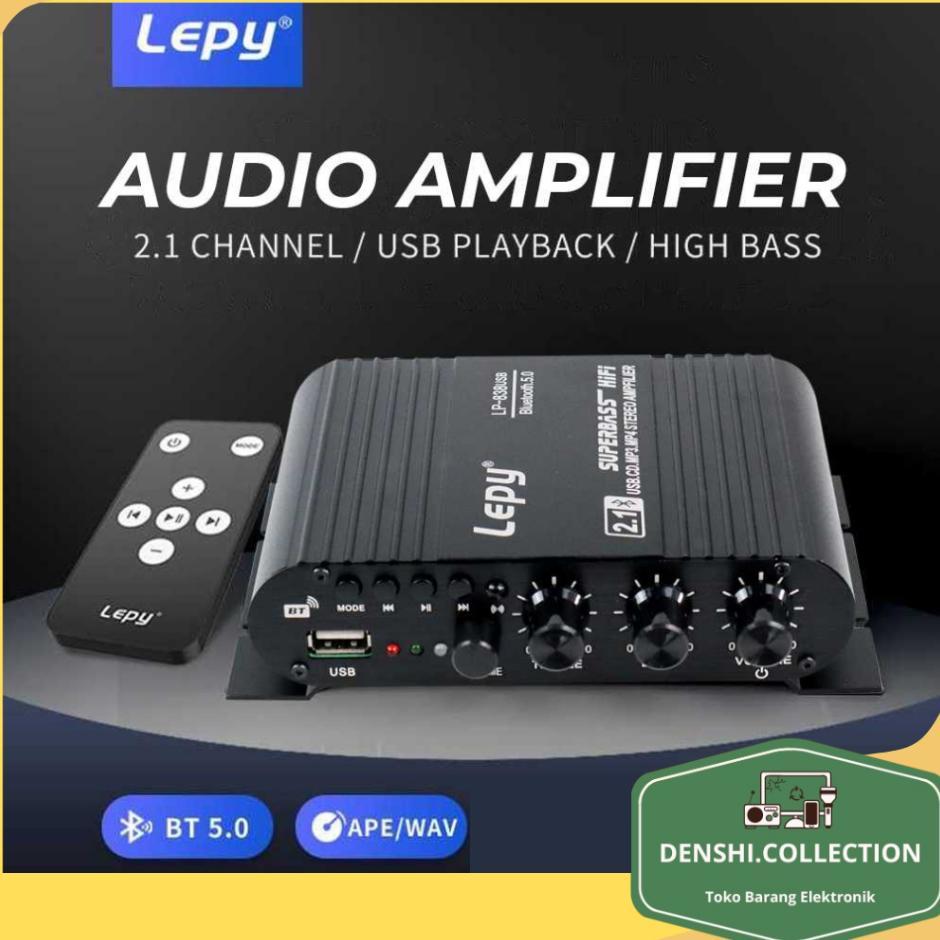 Lepy Audio Amplifier Bluetooth Usb Hifi Sound Booster With Remote I Amplifier Mobil - Lp-838Usb