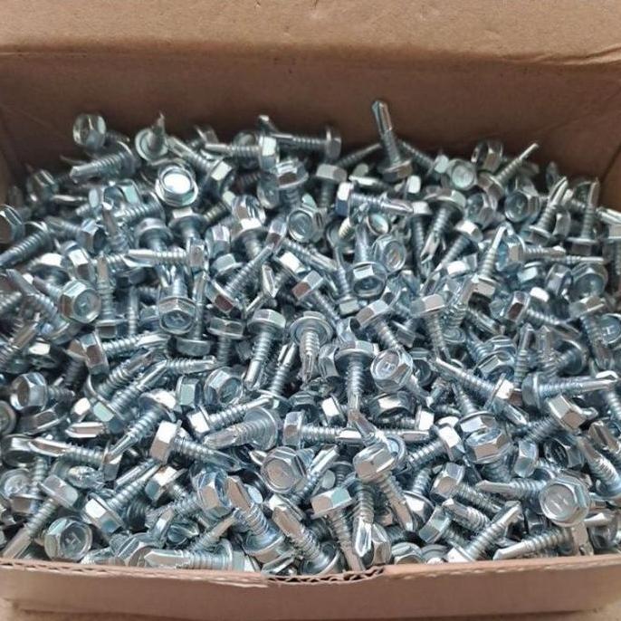 500 pcs baut driling 10x16 baut roofing baut galvalum