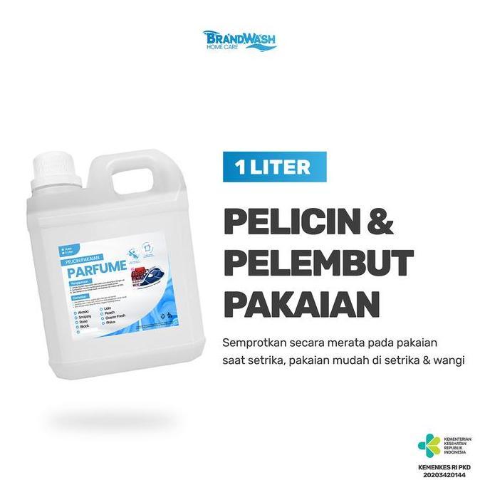 Clxs- Brandwash - Pelicin Setrika Premium Pewangi Setrika Laundry 1 Liter Pelicin Setrika Laundry Pe