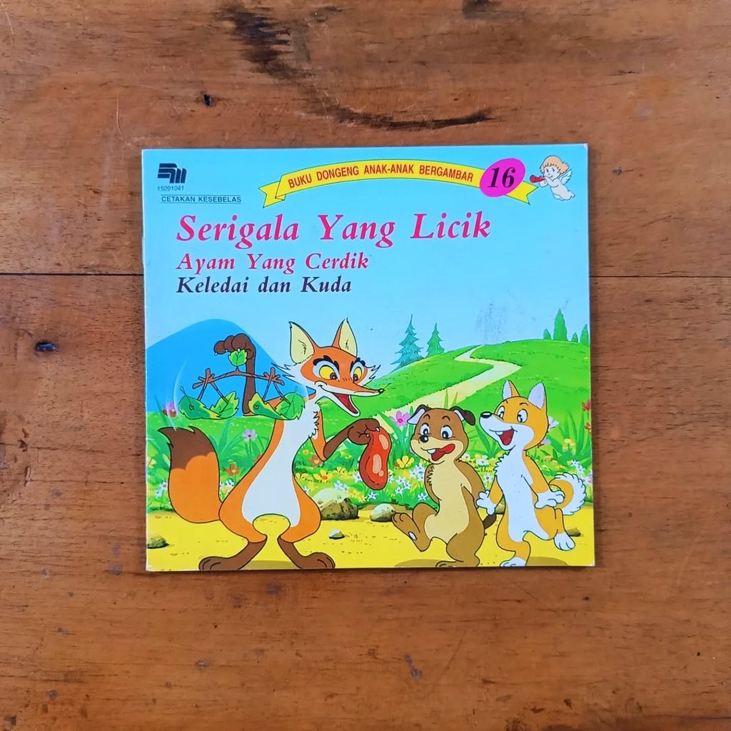 Buku Seri Dongeng Anak-anak Bergambar Shogo Hirata Nomor 16 Serigala yang Licik Cerita yang Menarik 