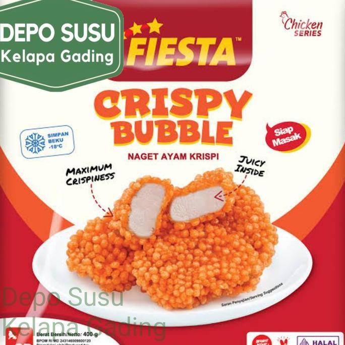 Beff- Fiesta Chicken Nugget 400Gr / 500Gr All Varian Naget Paha Ayam Spicy Wing Karage Karaage Crisp