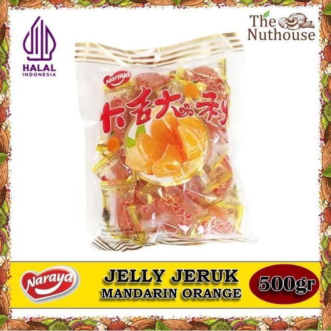 Naraya Jelly Jeruk Mandarin Orange 500gr [HALAL]