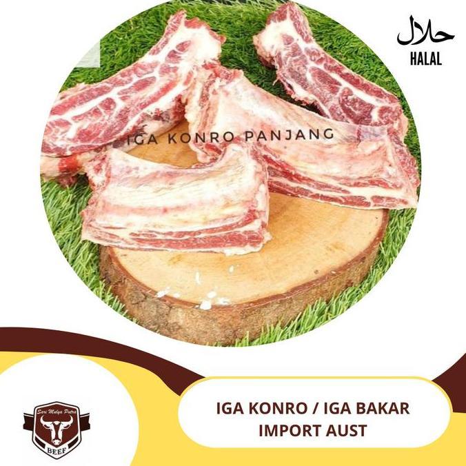 Beff- Iga Bakar - Tulang Iga Bakrips - Iga Konro Sapi Daging Frozen