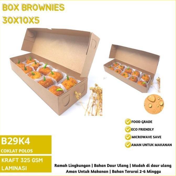 Box Brownies 30x10 Dus Brownies 30x10 (B29K4)