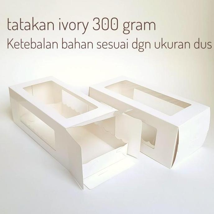 kemasan kue bolu gulung box roll cake dus kue bolu gulung kotak bolu