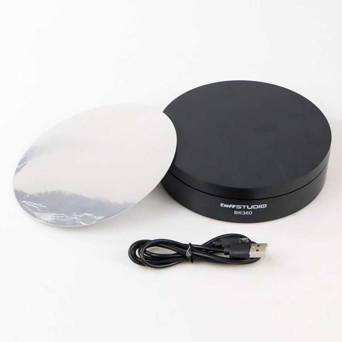 Alat Display Putar Produk Rotating 360 Stand Display Putar Produk Live