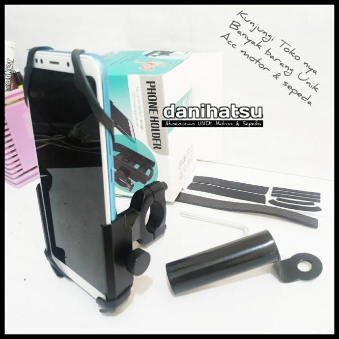 KARET PENGAMAN PENGIKAT HOLDER HP MOTOR NMAX XMAX VARIO BEAT LEXI MIO