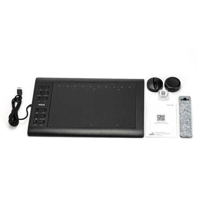 Drawing Graphic Pen Tablet 10 inch VINSA 1060Plus Digital Drawing Pad