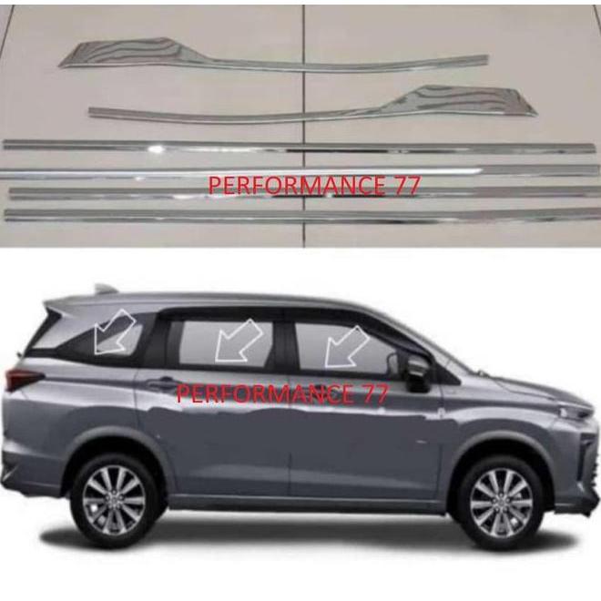Lis Kaca Samping Veloz 2022 Kaca Avanza Xenia Chrome