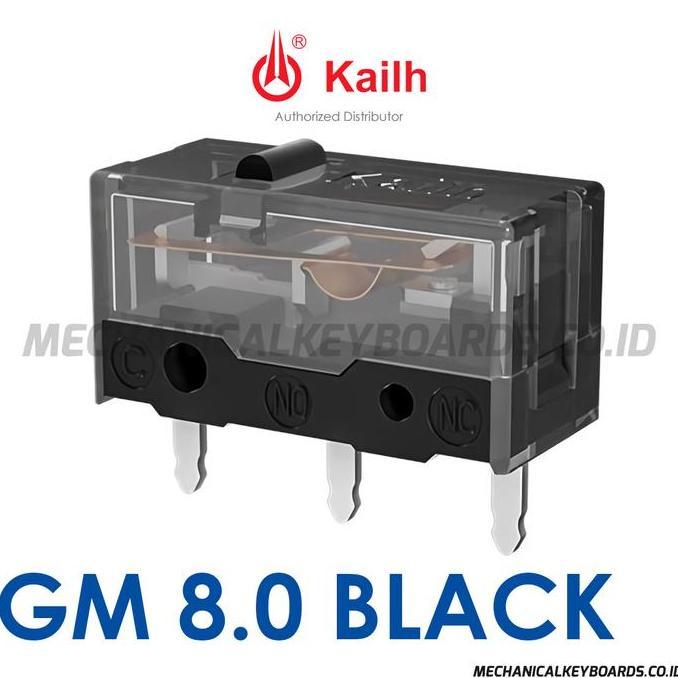 Kailh GM 8.0 Black 80M Mouse Micro Switch