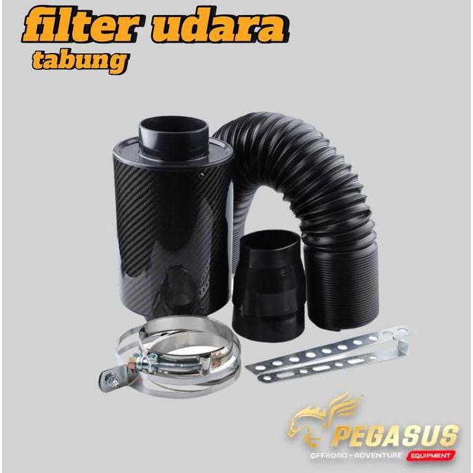 Best Seller, Filter Udara Tabung Air Intake Carbon ( Cold Air Intake )