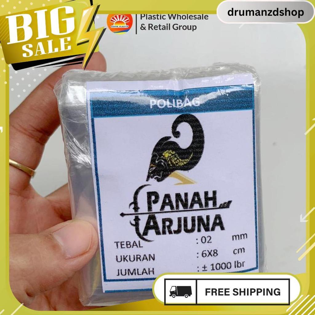 Polybag Semai 6X7 Plastik Semai/Polybag Benih 1Ikat= 1000Pcs Polybag Cabai Meledak