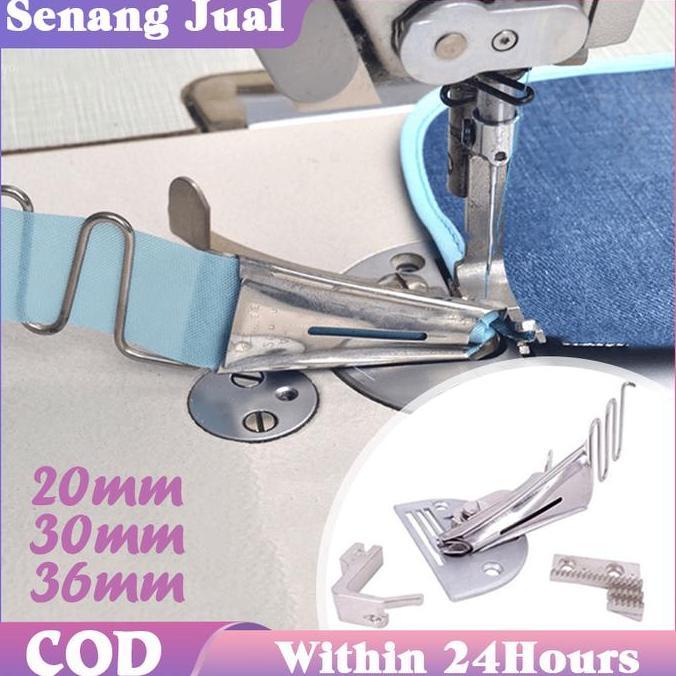 NAUMI Corong Kelim Mesin Jahit High Speed Corong Lipat Mesin Jahit Corong Kelim Hijab 20/30/36MM