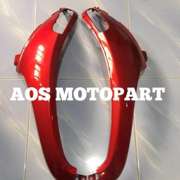 Sayap Scoopy Fi Tahun 2015 Merah - Cover Depan 2015-2016 Maroon