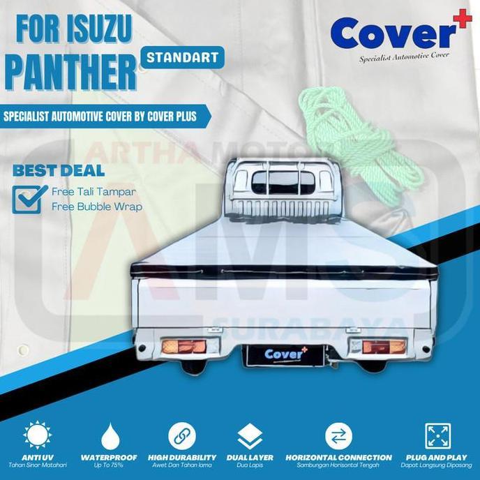 Cover Terpal Penutup Bak Mobil Pickup Pick Up Panther Jumbo GD 3Way Cover Terpal Tutup Bak Mobil Pic
