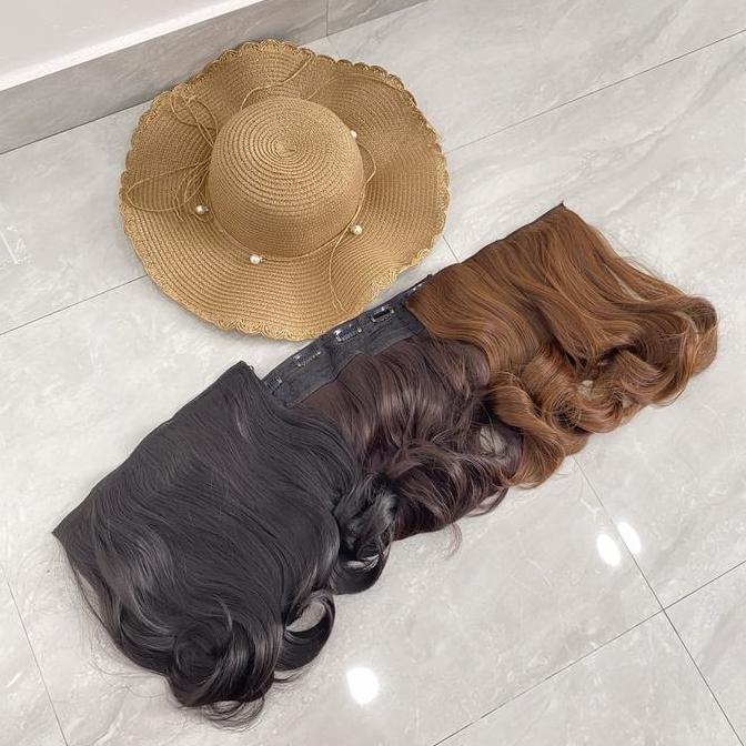 Byxt- Sissyclip - Slw 30 / Hair Clip Bergelombang Ukuran Sebahu 30 Cm