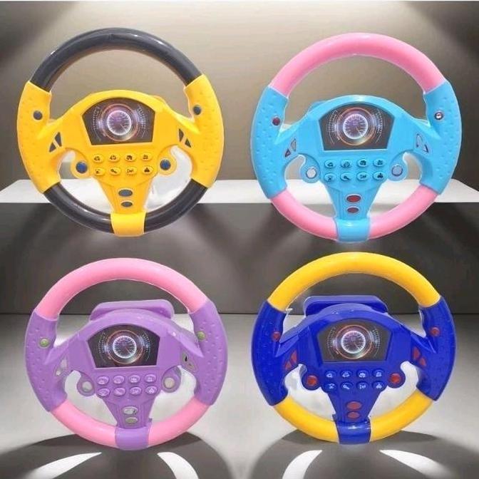 1083 Mainan Setir Mobil Anak Anak / Mainan Setir Mobil Steering wheel / Mainan Anak Setir Setiran Mo