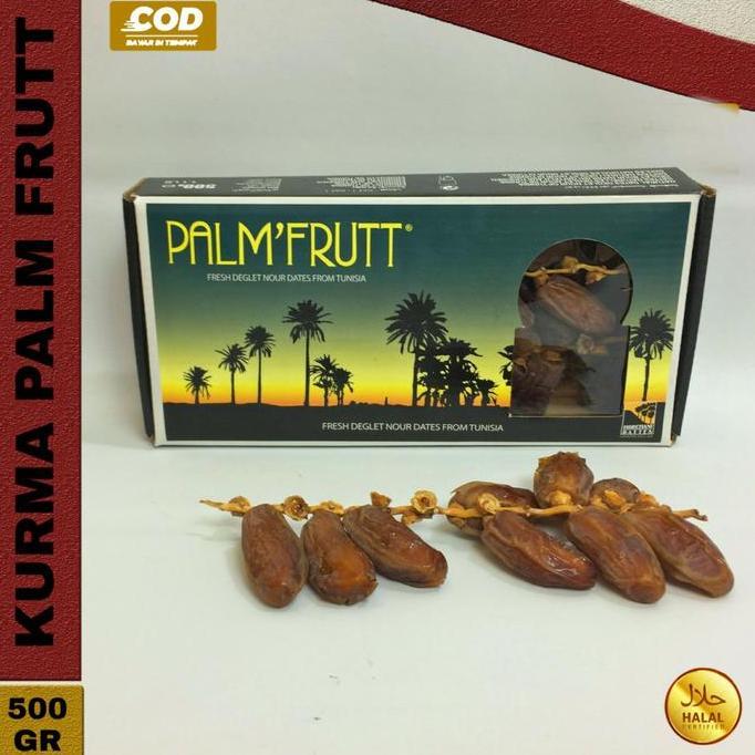 Fruting- Kurma Golden Palm 500Gr - Kurma Tangkai - Kurma Palm Fruit - Original