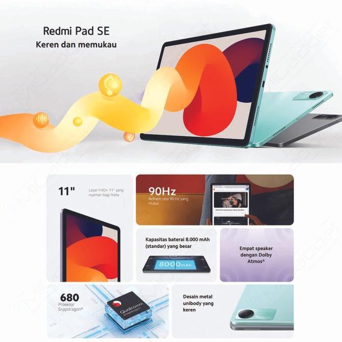 Xiaomi Mi Pad 5 MIPAD Tablet 2.5K 120HZ SD 860 WiFi 6/256GB RESMI INDO