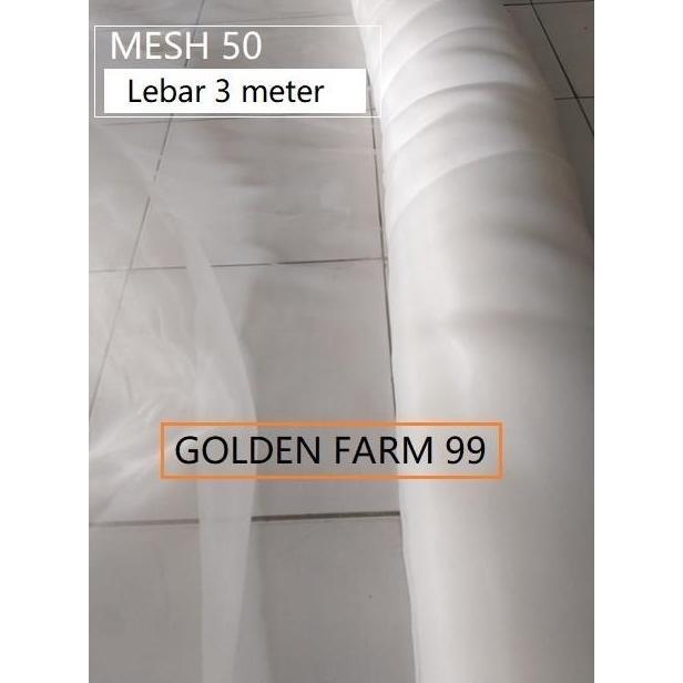 Jual insect net mesh 50 lebar 3 meter harga terjangkau