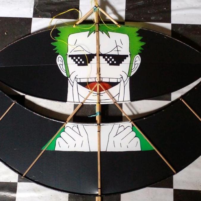 layangan gapangan pegon ceper MrPudidi 1meter