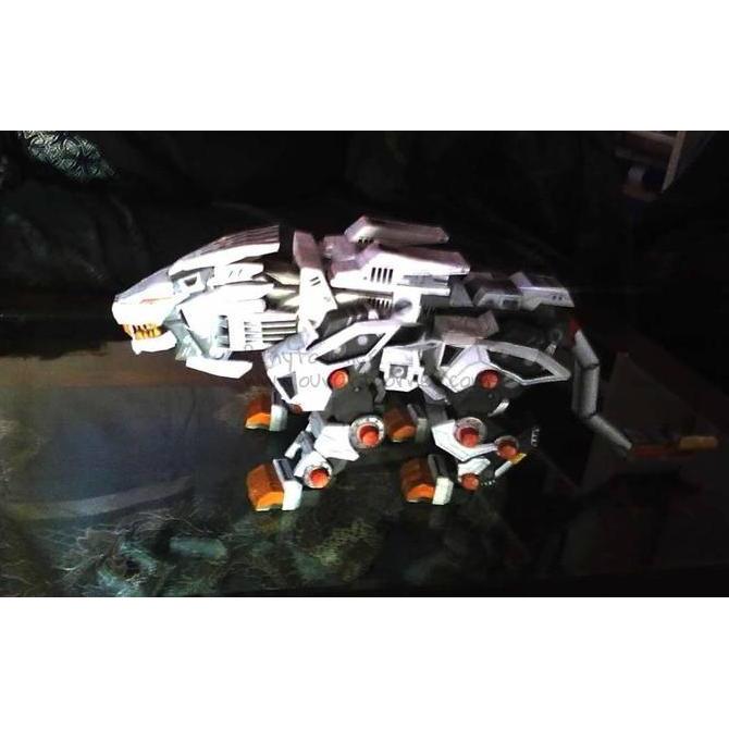 (Kertas Lipat) DIY Papercraft Lembar kertas Pola Blade Liger Zero