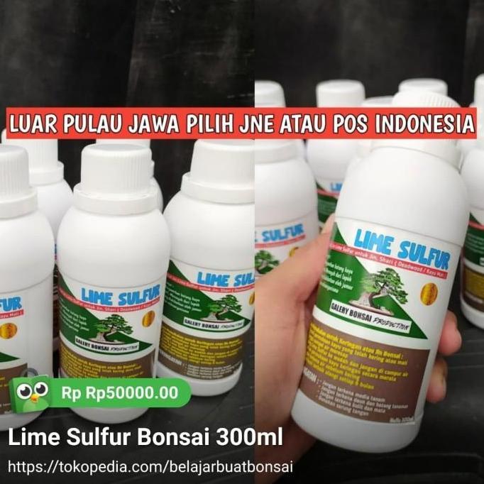 Lime Sulfur Bonsai 300ml