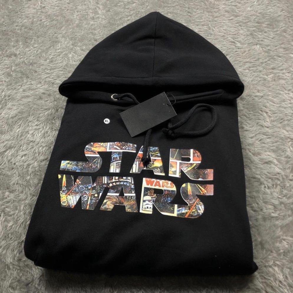 original free paper bag hoodie jaket star wars full catton x pull and bear // sweater star war x pul