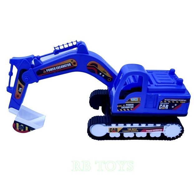 terbaru mainan anak mobil truk beko excavator - fp710