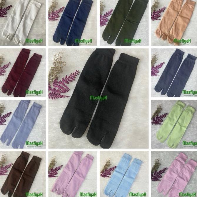 SAND KAOS KAKI JEMPOL POLOS KAOS KAKI JEMPOL CREAM KAOS KAKI JEMPOL PUTIH KAOS KAKI JEMPOL HITAM PER