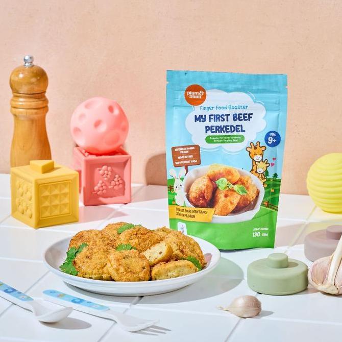 Xcxc- Perkedel Kentang Instant Siap Saji Daging Sapi  Snack Mpasi - 1 Pouch