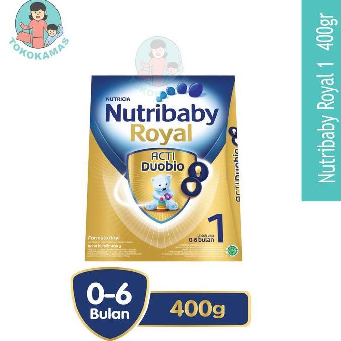 Xcxc- Nutribaby Royal 1 400Gr - Susu Formula Bayi 0-6 Bulan
