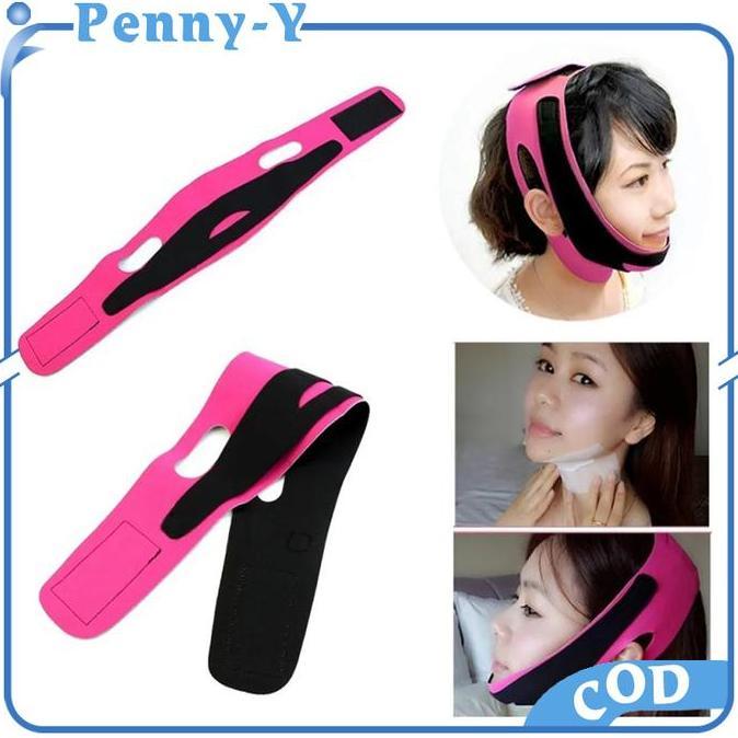 SAND Sabuk Penirus Pipi Alat Penirus Pipi Dan Dagu V Shape Sliming Cheek Belt Penirus Wajah