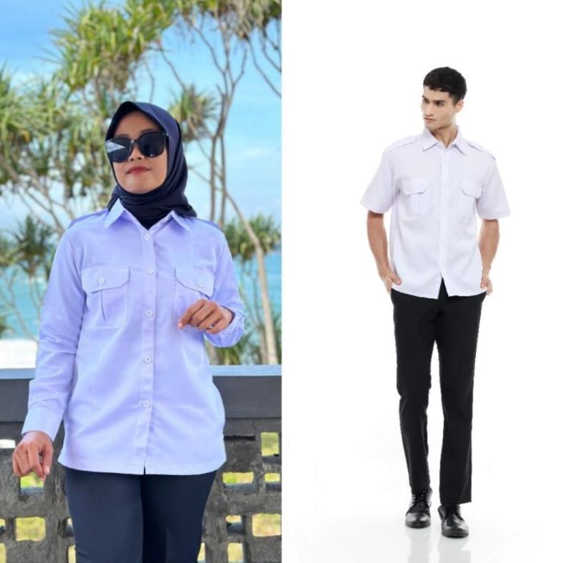 New Baju Dinas Putih Pns Wanita Baju Pdh Wanita Putih Seragam Putih Pns Wanita Baju Putih Atasan Pns