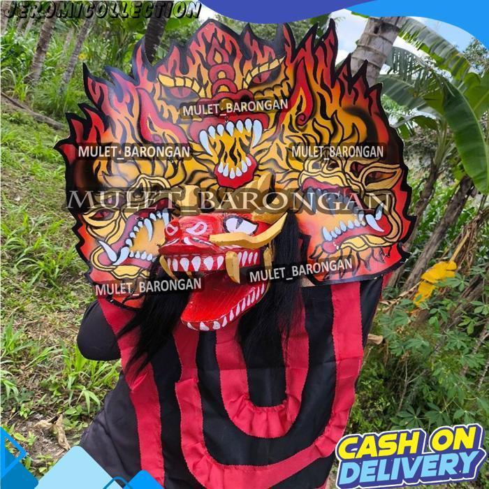 Barongan Telon Kayu Pentas Free Sungut Dan Kemul