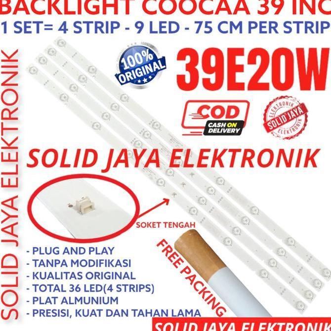 Zubehor- Backlight Tv Led Coocaa 39 Inc 39E20W 39E20 W 39E 20W Lampu Bl 39Inch 39In 39Inc Coca Cooca