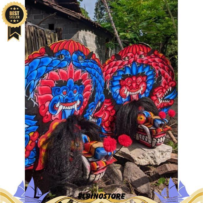 Barongan Telon' Dan 'Barongan Devil' Anak Terbaru Asli Dari Kayu Termurah