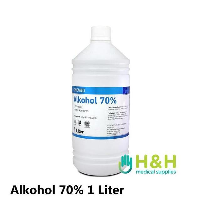 Medizin- Alkohol 70% 1 Liter / Alkohol 70% / Alkohol 1 Liter / Alkohol