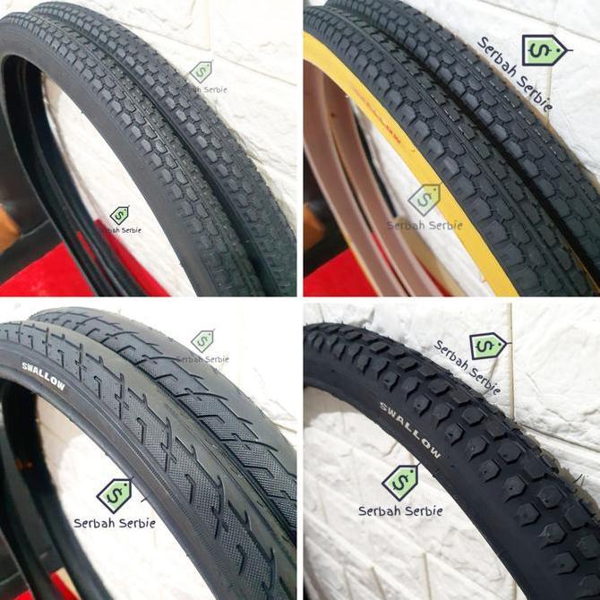 BAN LUAR SEPEDA 26X1.75 SWALLOW DELI TIRE 26 X 175 1.75 26x175 MTB ROAD CITY BIKE FEDERAL TOURING