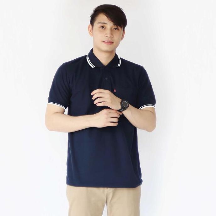 Vorgese- Kaos Polo Shirt Saku Dewasa|Atasan Baju Kaos Kerah Pria Lengan Pendek Panjang Distro