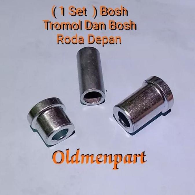 Set Bosh Tromol + Bosh Roda Depan Kanan Kiri Honda Vario 125 / Vario