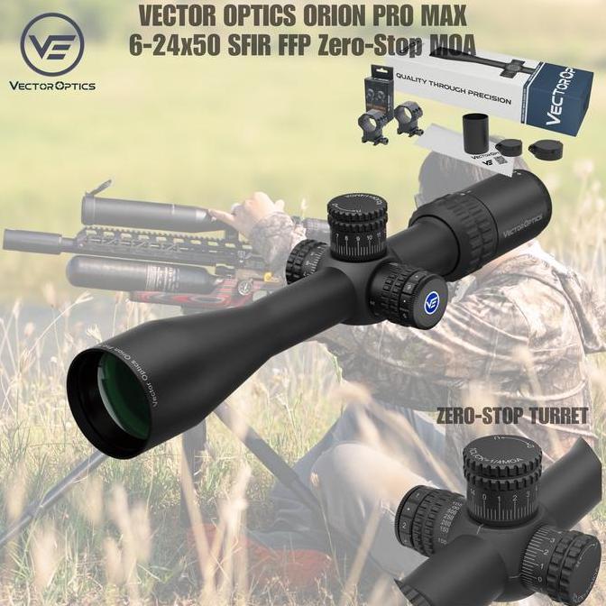 Vector ORION PRO - MAX 6-24x50 SFIR FFP