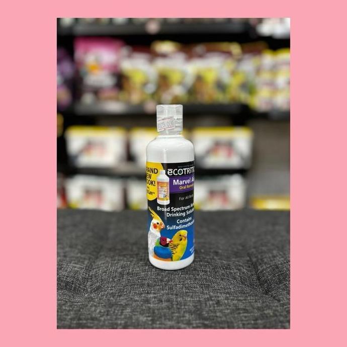 Marvel Aid Oral Remedy Vitamin Burung Macaw Afgrey Kakatua Nuri Conure