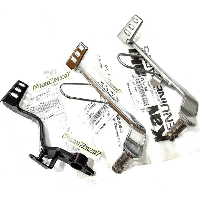 PEDAL PIJAKAN REM BELAKANG NINJA R SS RR ORIGINAL LEVER BRAKE PEDAL 43001-1388 43001-0042 43001-0043