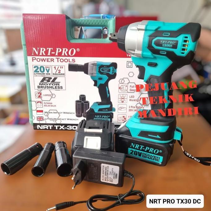BOR CORDLESS IMPACT WRENCH BRUSHLESS NRT PRO TX30 DC / NRT PRO TX 30DC