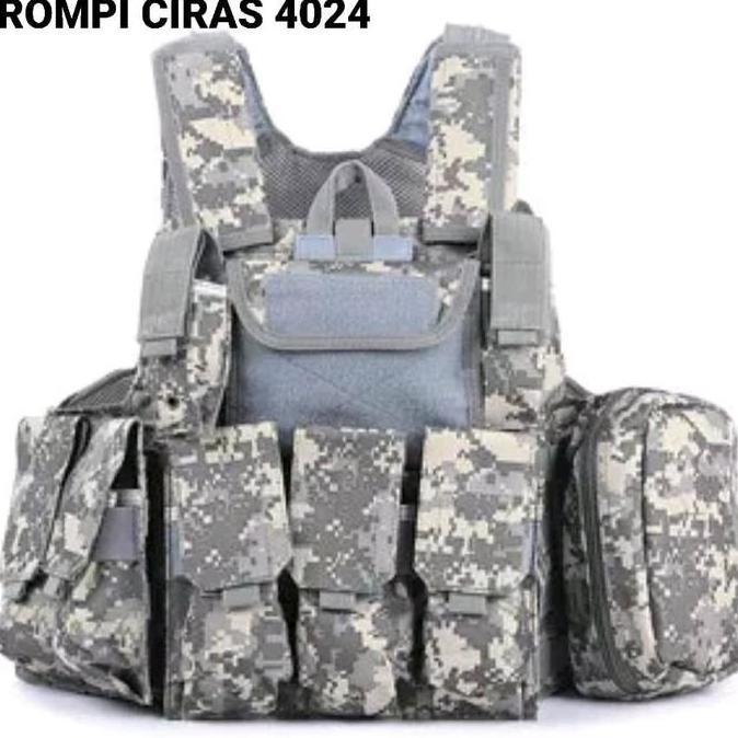 BODYVEST TACTICAL CIRAS MARITIM / BODYVEST ATAU ROMPI IMPORT TACTICAL