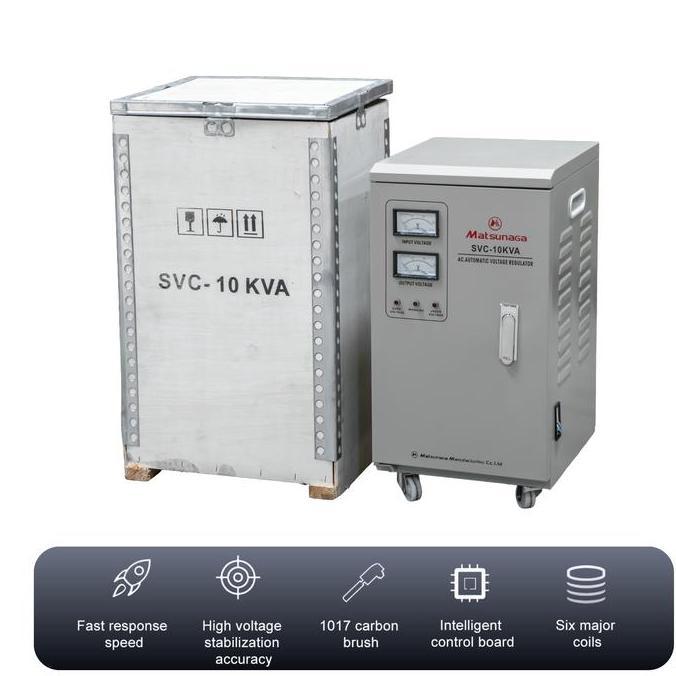 STAVOLT SVC 10 KVA MATSUNAGA / STABILIZER 10KVA / STAVOL 10.000 WATT