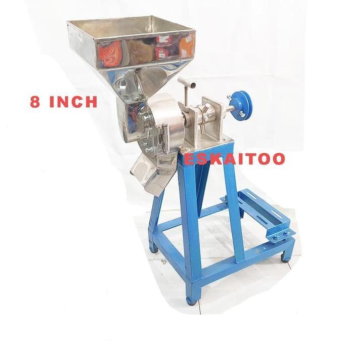 Mesin Penggiling Giling Bumbu Basah 8 inch Tanpa Mesin Penggerak