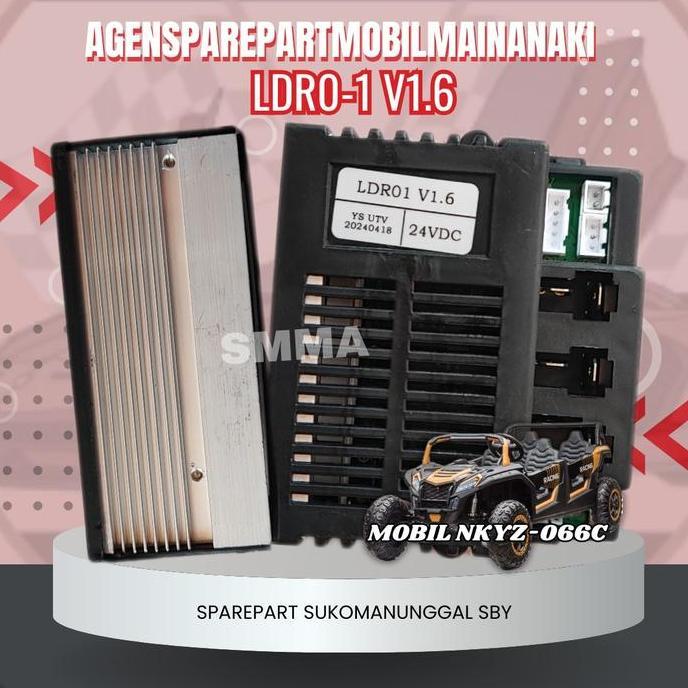 Receiver Saja Modul LDR01 V1.6 24V Tipe Mobil NKYZ-066C Mobil Mainan Aki Anak