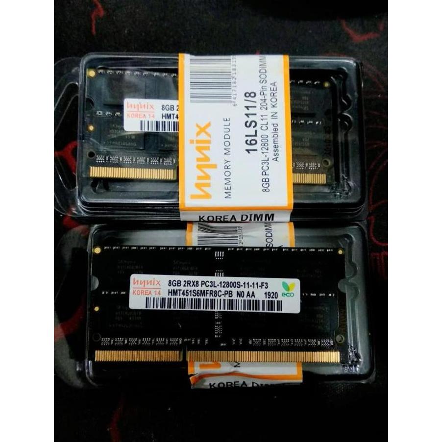 Component- Hynix 8Gb Ddr3L 1600/12800 (Sodimm) / Ram Sodimm 8Gb Ddr3L Pc12800